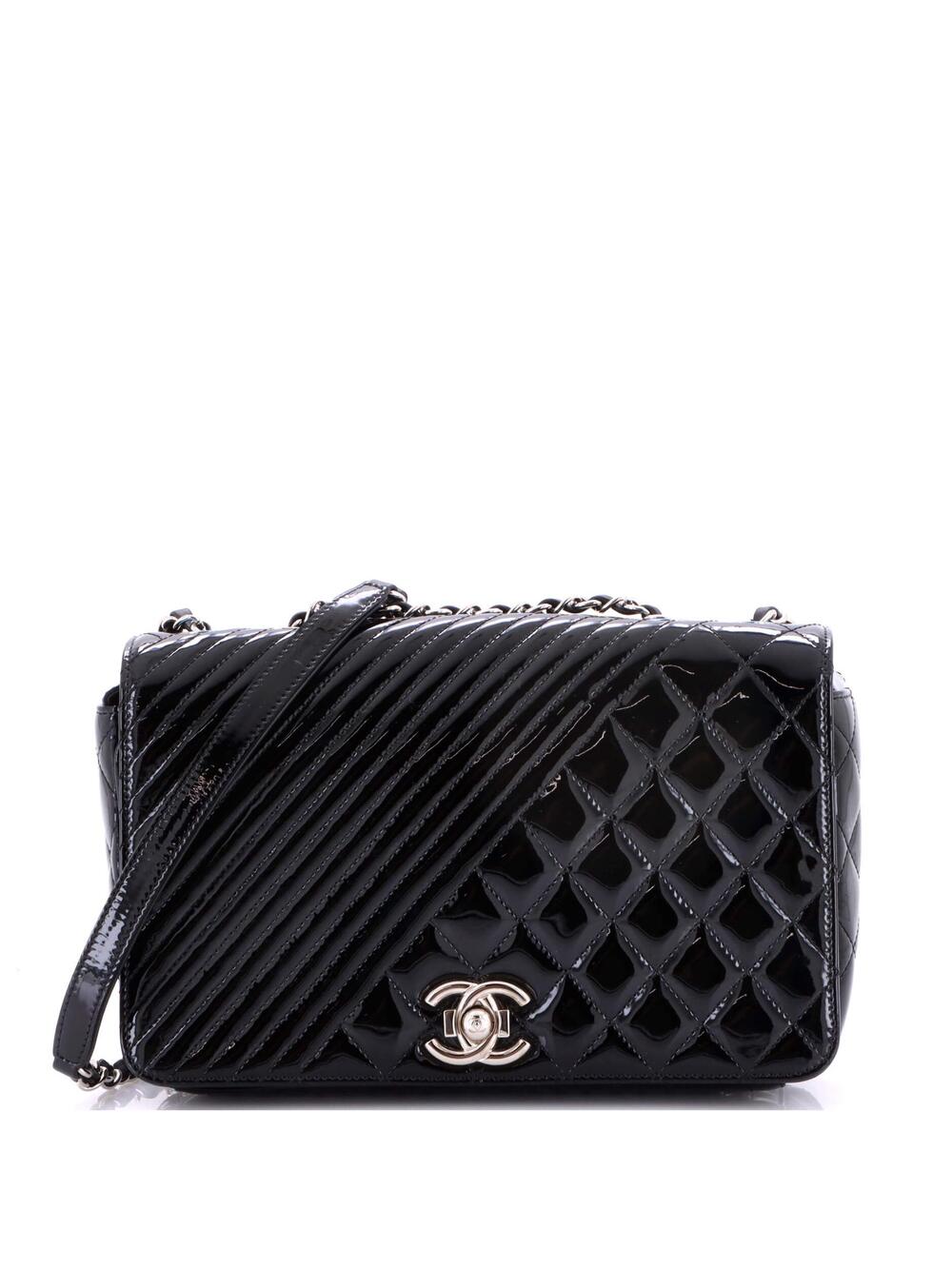 Chanel Coco Boy Flap Bag Quilted Patent #279539C30B
